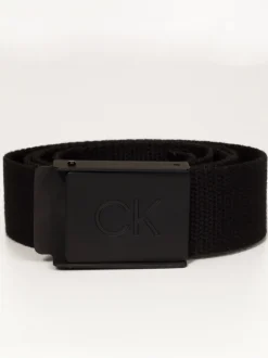 Calvin Klein Golf Monogram Buckle Belt