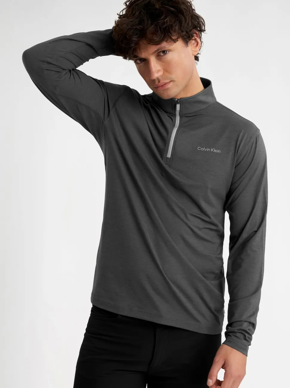 Calvin Klein Golf Newport Quarter Zip Sweatshirt
