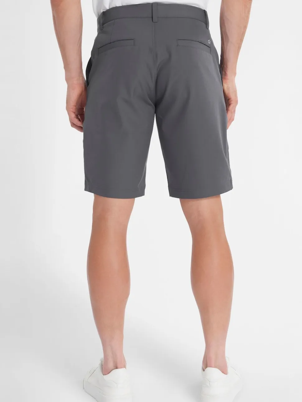 Calvin Klein Golf Regular Fit Grey Bullet Stretch Shorts