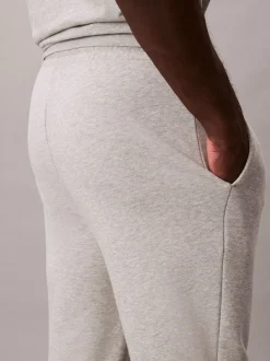 Calvin Klein Grey Cotton Terry Blend Lounge Joggers