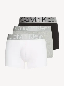 Calvin Klein Grey Steel Boxers 3 Pack