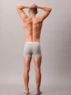 Calvin Klein Grey/White/Cream Heritage Cotton Stretch Boxer Briefs 3 Pack