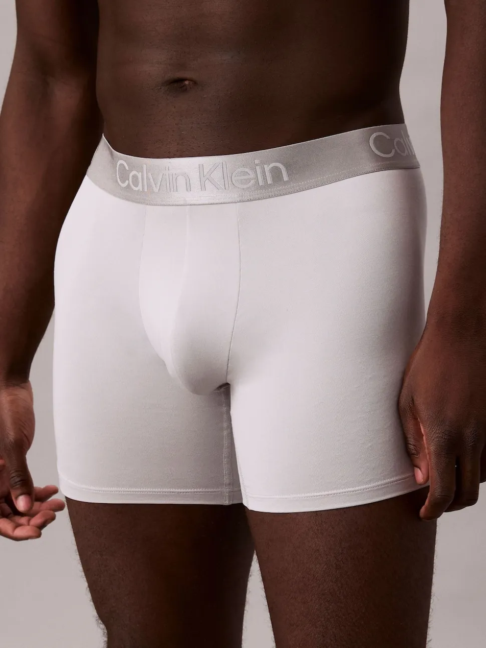 Calvin Klein Orange/Grey/Blue Micro Stretch Boxer Briefs 3 Pack