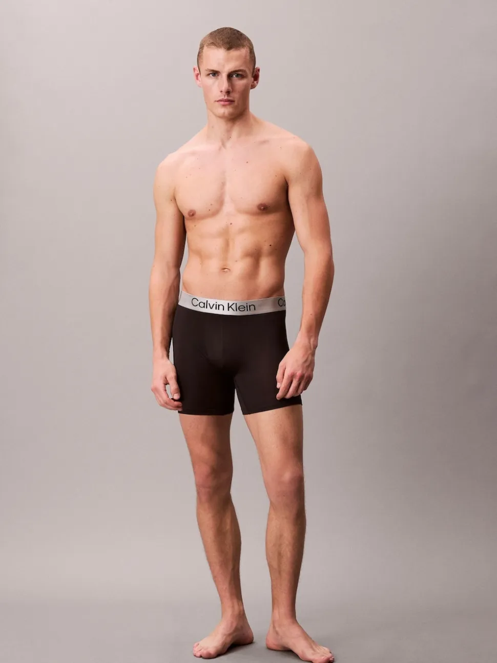 Calvin Klein Red/Blue/Black Micro Stretch Boxer Briefs 3 Pack