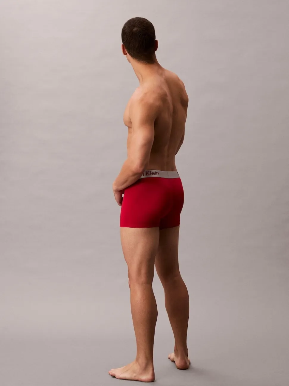 Calvin Klein Red/Blue/Black Micro Stretch Boxer Trunks 3 Pack