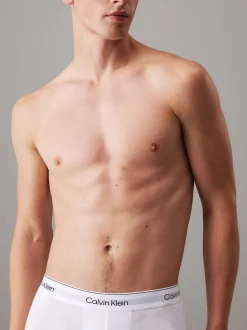Calvin Klein White Icon Cotton Stretch Boxer Briefs 3 Pack