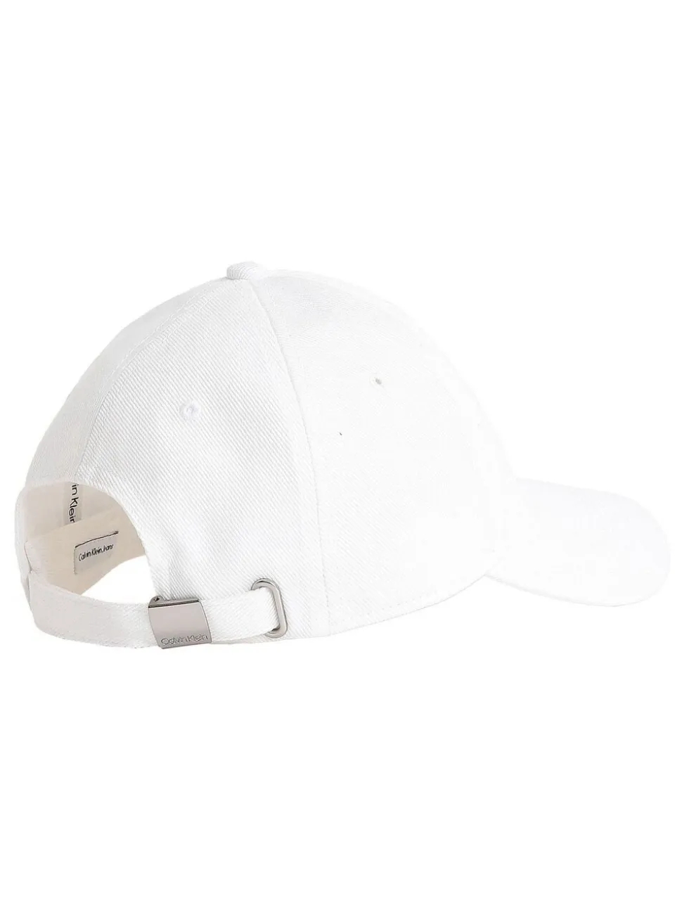 Calvin Klein White Twill Logo Cap