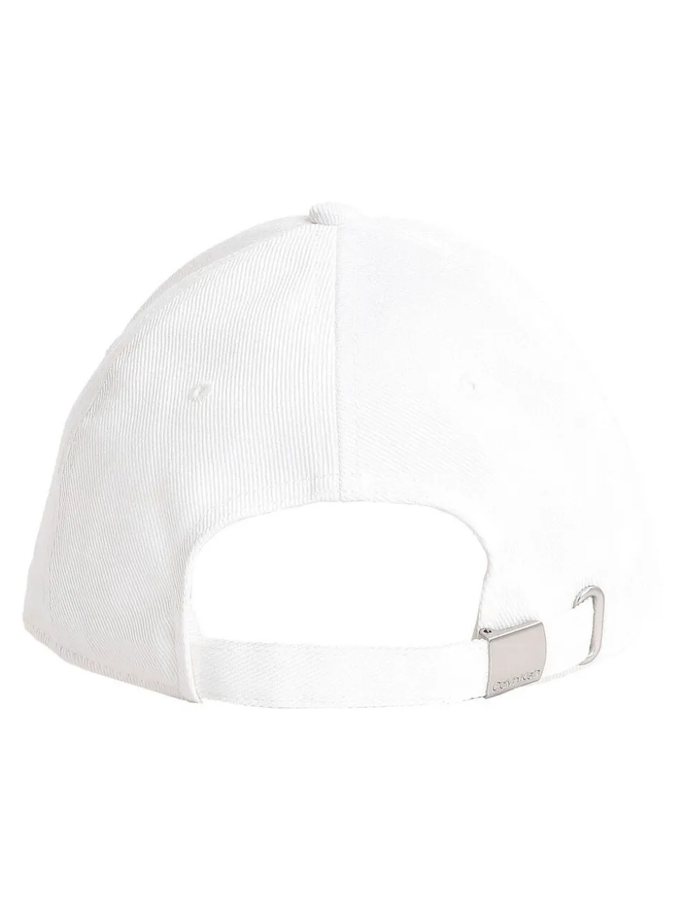 Calvin Klein White Twill Logo Cap