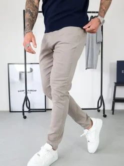 CAPO Grey Chinos Pants