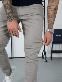 CAPO Grey Chinos Pants