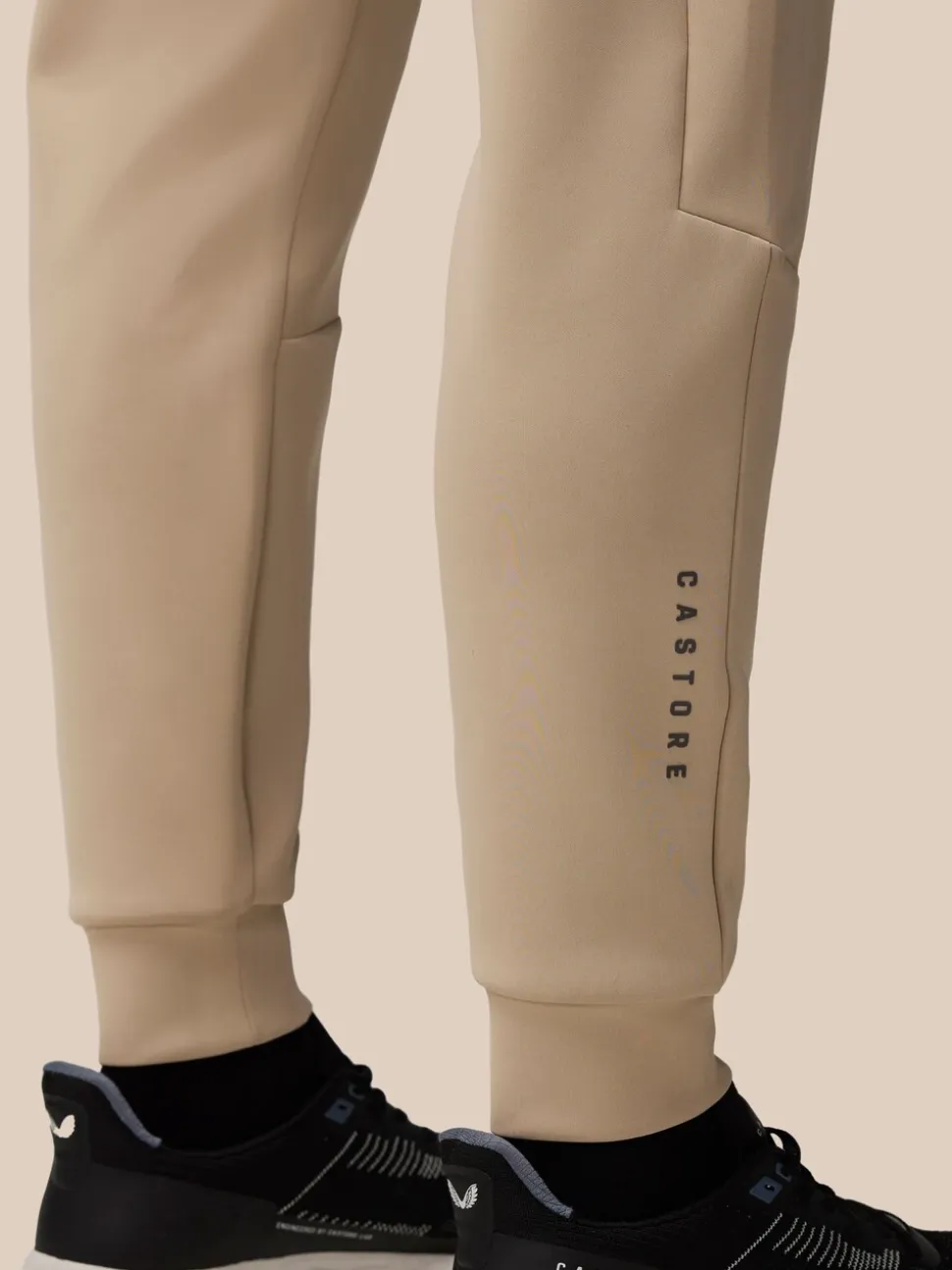 Castore Beige Flex Joggers