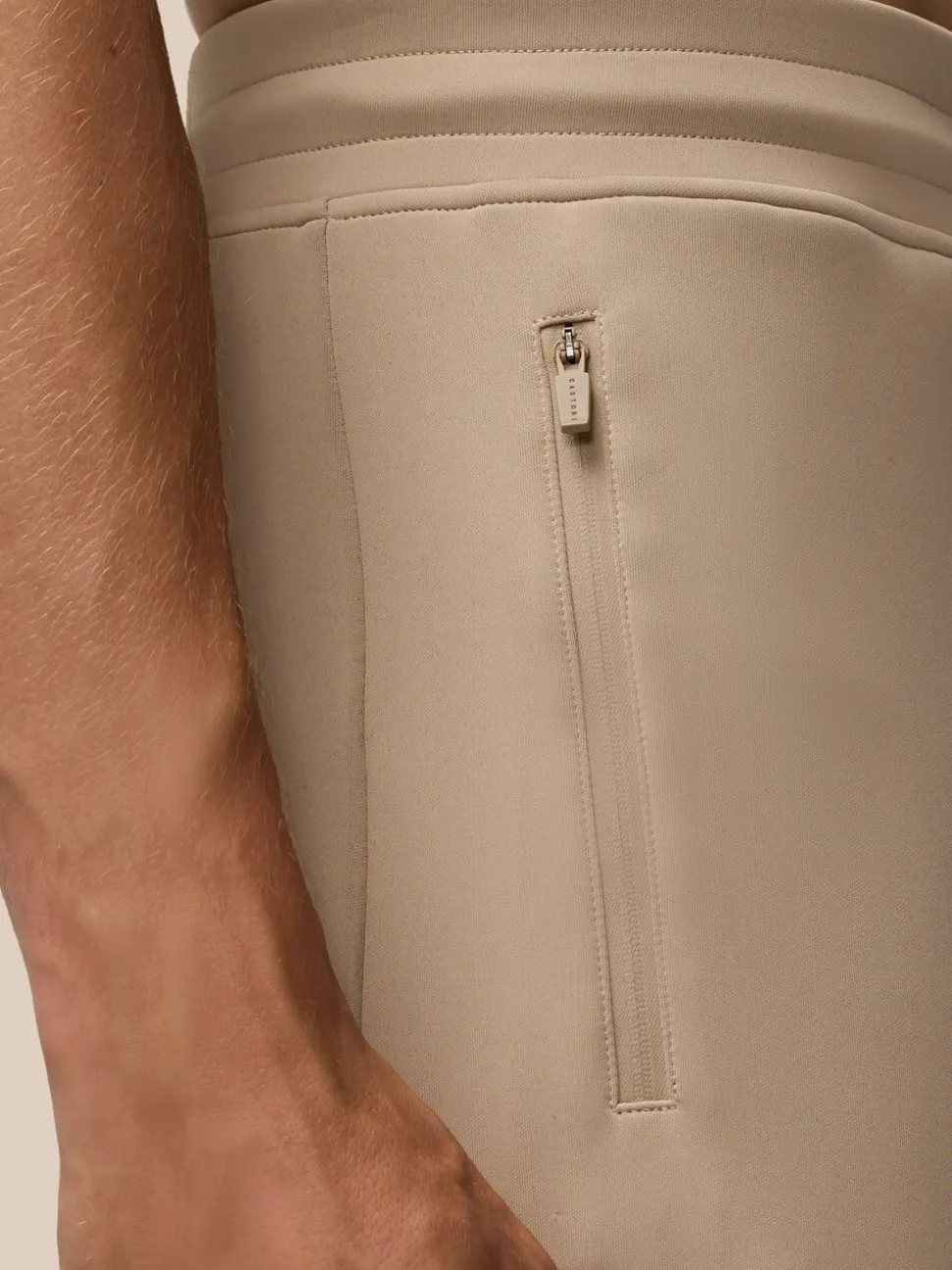 Castore Beige Flex Joggers