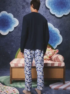 Cath Kidston Blue Clouds Moomins Pyjamas