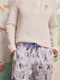 Cath Kidston Blue Mens Lilah and Lewis Pyjamas