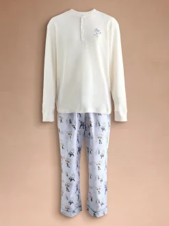 Cath Kidston Blue Mens Lilah and Lewis Pyjamas
