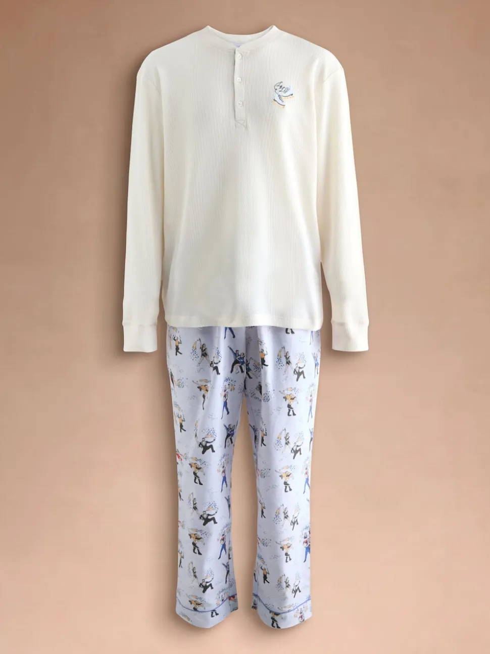 Cath Kidston Blue Mens Lilah and Lewis Pyjamas