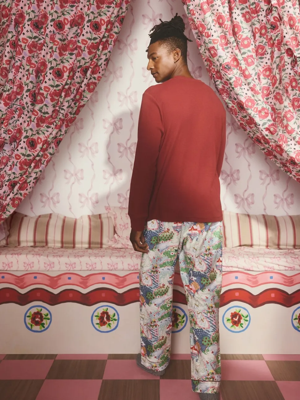 Cath Kidston Christmas Journey Mens Pyjamas