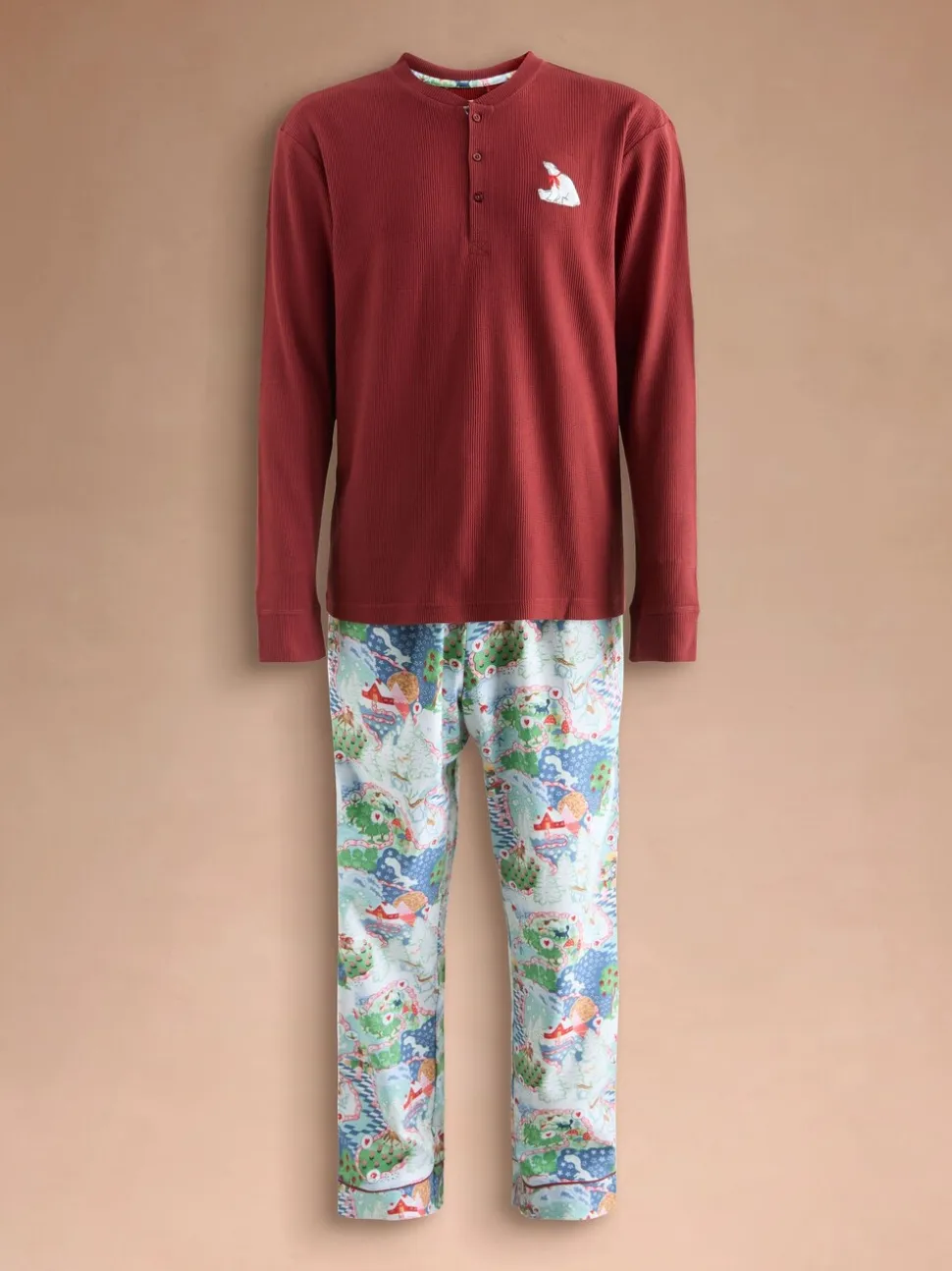 Cath Kidston Christmas Journey Mens Pyjamas