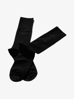 CDLP Black Mid Length Socks