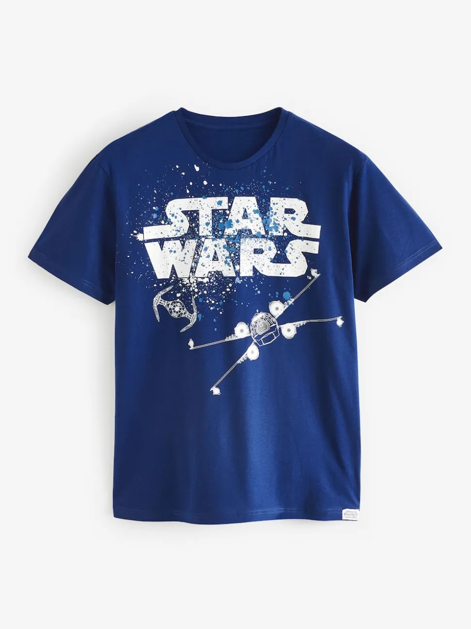 Character Blue Star Wars Short 100% Cotton Pyjamas