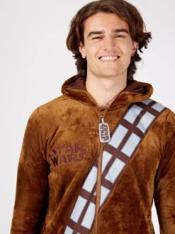 Character Brown Star Wars Chewbacca Fleece All In One