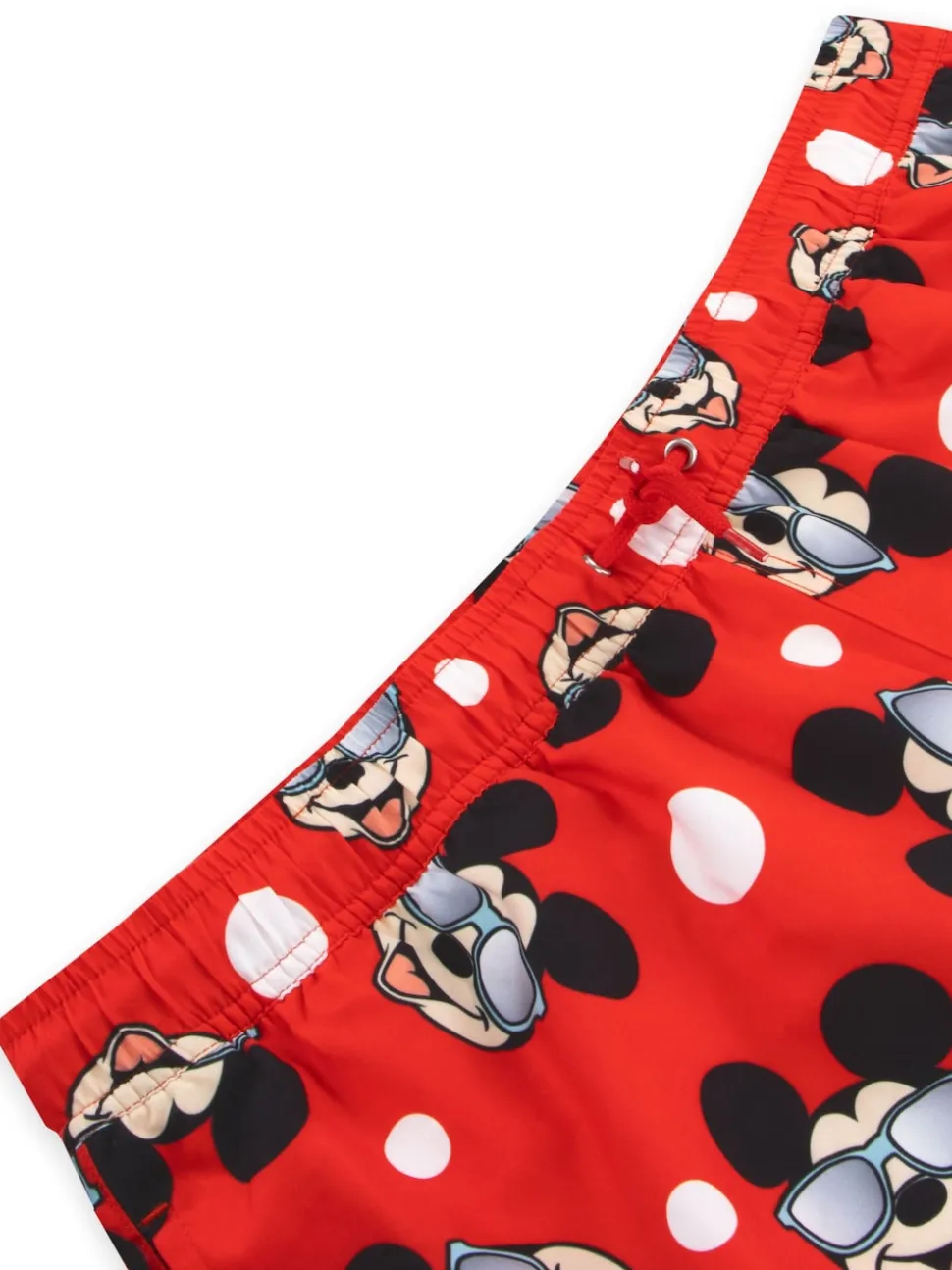 Character Red Mickey Mouse Swim Shorts