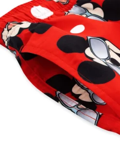 Character Red Mickey Mouse Swim Shorts