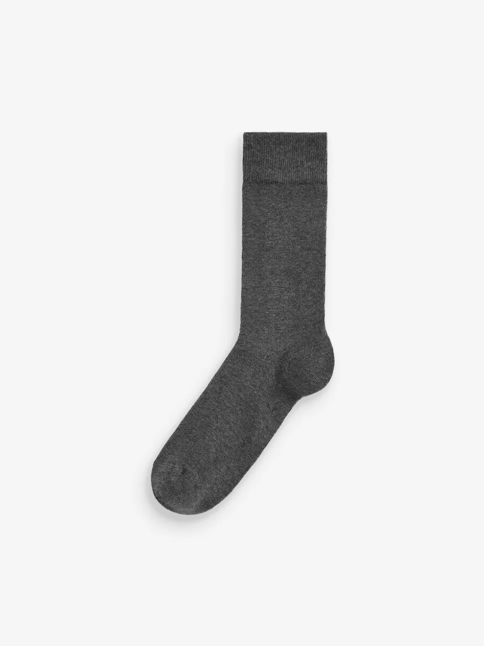 Charcoal Grey 7 Pack Cotton Rich Socks