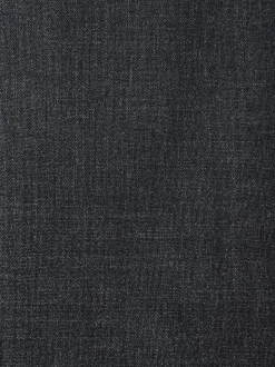 Charcoal Grey Regular Fit Signature Nova Fides 100% Italian Wool Suit Trousers