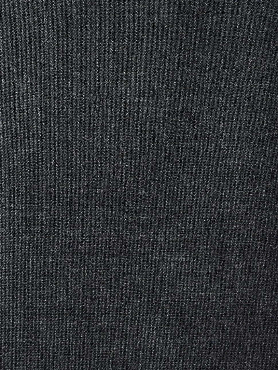 Charcoal Grey Regular Fit Signature Nova Fides 100% Italian Wool Suit Trousers