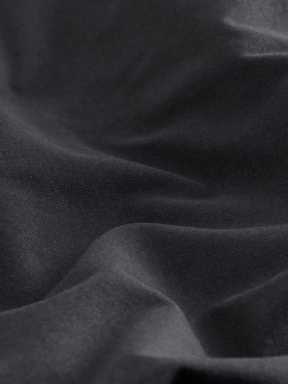 Charcoal Grey Regular Fit Long Sleeve Oxford Shirt