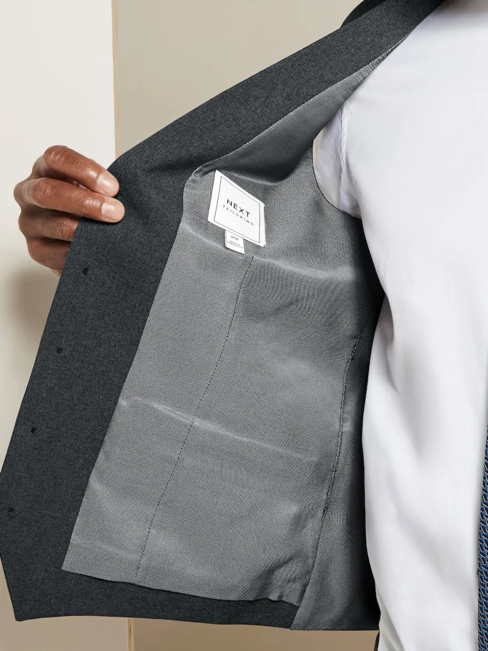 Charcoal Grey Regular Fit Essential Suit Waistcoat