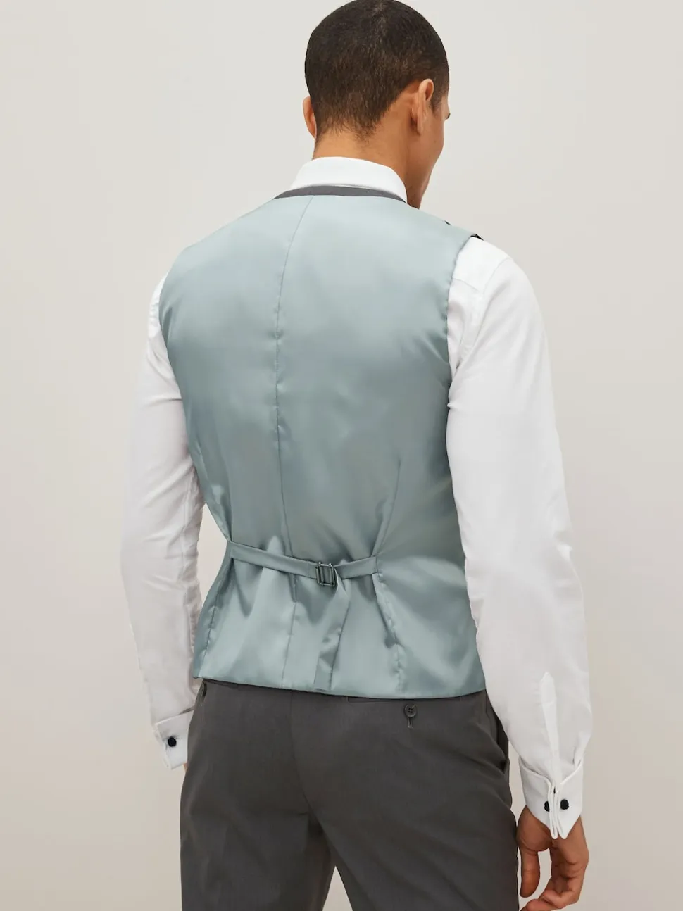 Charcoal Grey Regular Fit Waistcoat