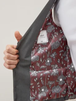 Charcoal Grey Regular Fit Waistcoat
