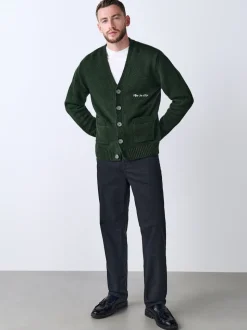 Charcoal Grey Regular Tapered Fit Heritage Cotton Rich Trousers