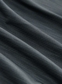 Charcoal Grey Short Sleeve Tee Active Gym Training Top