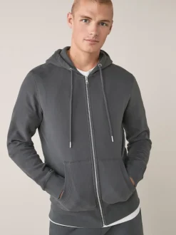 Charcoal Grey Single Hoodie