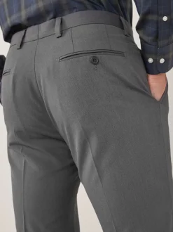 Charcoal Grey Skinny Fit Suit Trousers