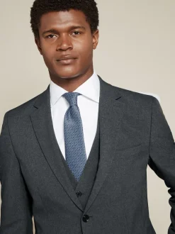 Charcoal Grey Slim Fit Essential Suit Jacket