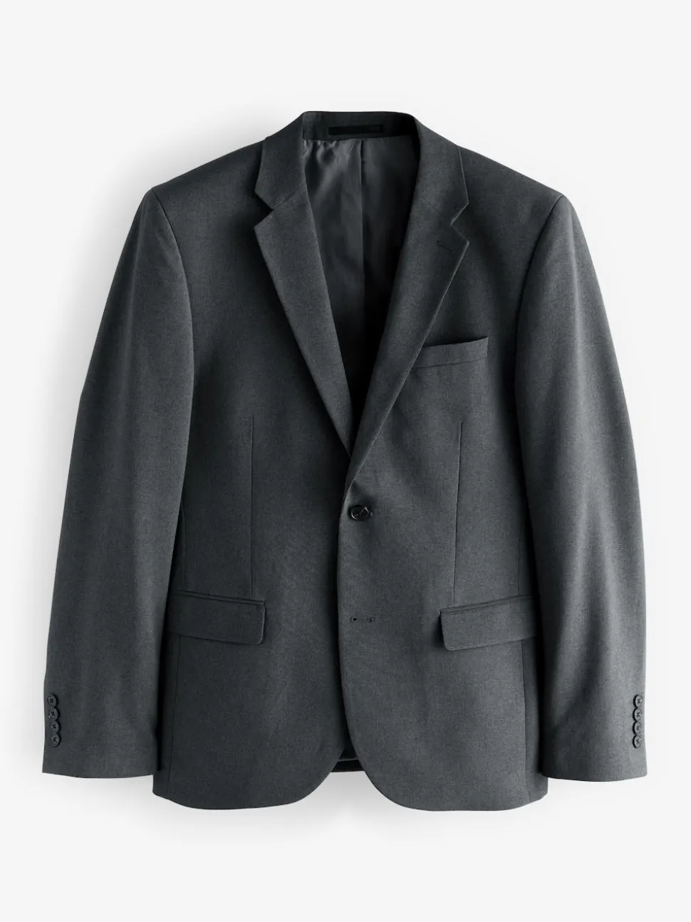 Charcoal Grey Slim Fit Essential Suit Jacket