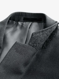 Charcoal Grey Slim Fit Essential Suit Jacket