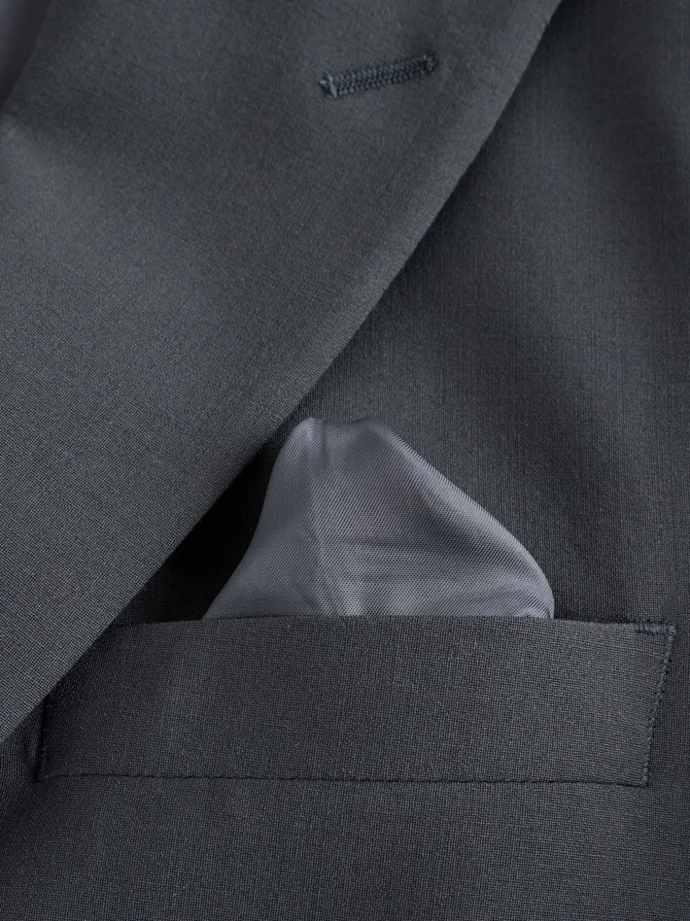 Charcoal Grey Slim Fit Slim Fit Motion Flex Wool Blend Suit Jacket
