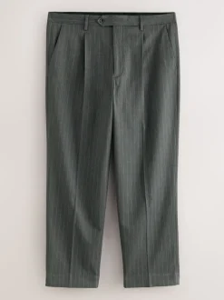 Charcoal Grey Slim Fit Slim Fit Motion Flex Wool Blend Suit Trousers