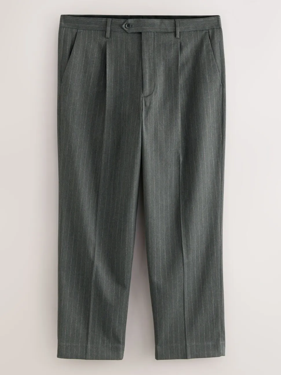 Charcoal Grey Slim Fit Slim Fit Motion Flex Wool Blend Suit Trousers