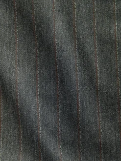 Charcoal Grey Slim Fit Slim Fit Motion Flex Wool Blend Suit Trousers
