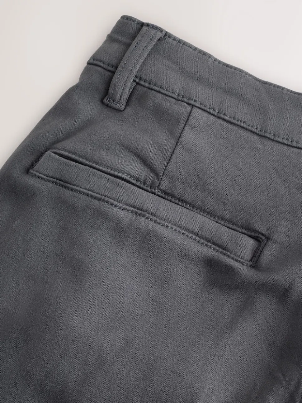 Charcoal Grey Slim Fit Slim Fit Motionflex Strech Cargo Trousers