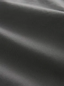 Charcoal Grey Straight Fit Stretch Chinos Shorts