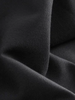 Charcoal Grey Straight Fit Smart Brushed Cotton TENCEL™ Lyocell Blend Chinos With Belt