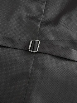 Charcoal Grey Velvet Waistcoat