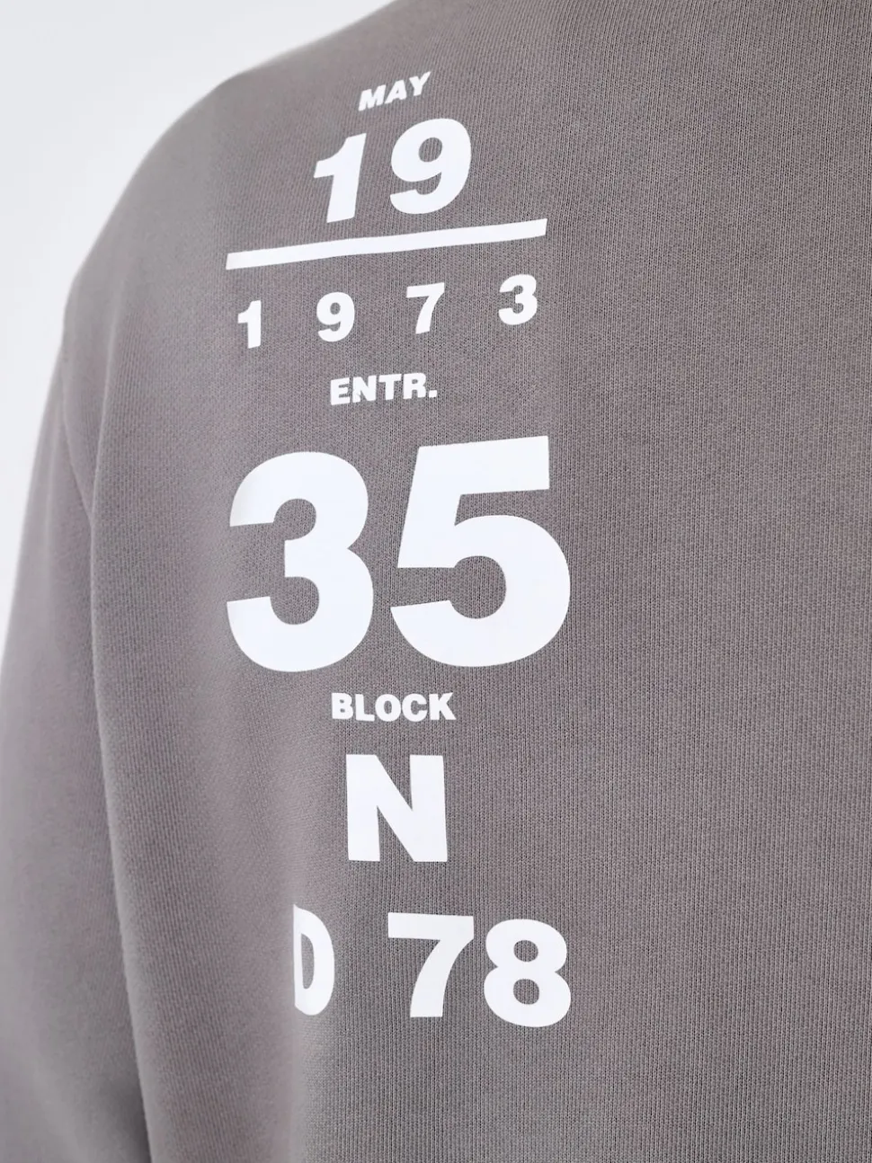 Charcoal Grey Washed Pink Floyd Licence Graphic Crew Sweatshirt